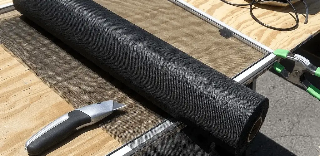 Window screen replacement materials and tools for screen repair in Aurora, CO